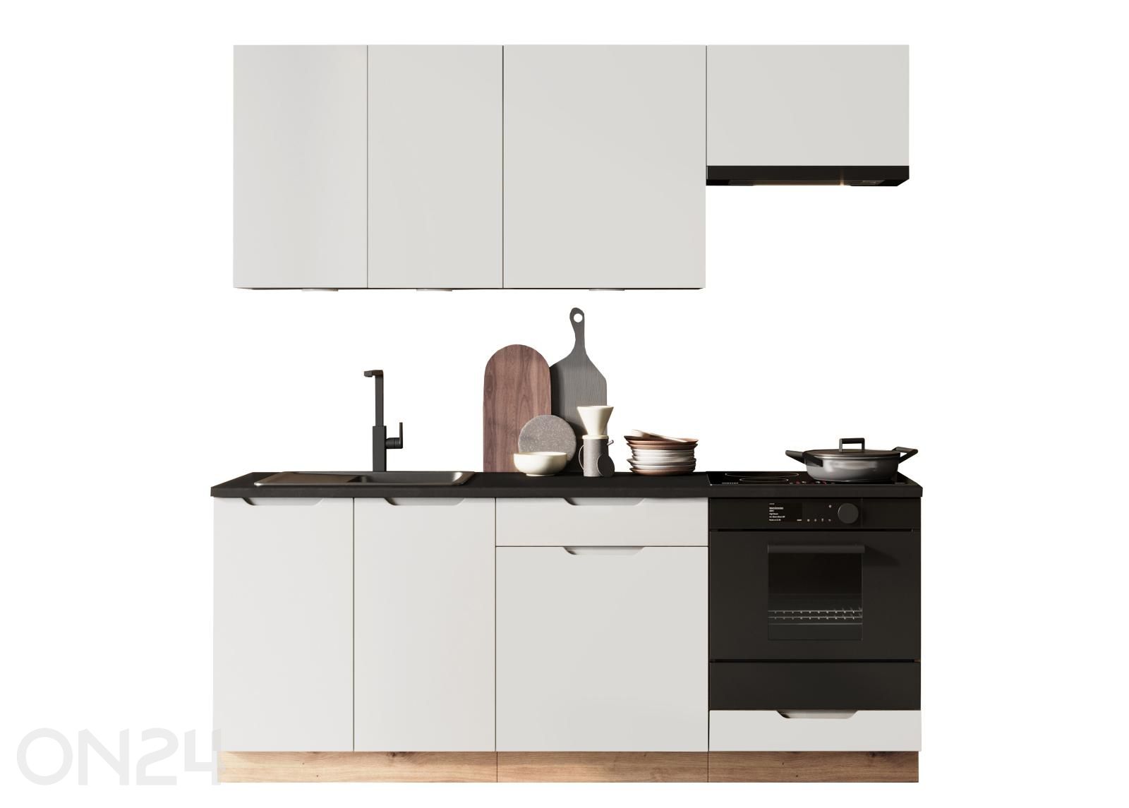 Köögimööbel Isabela 200 cm + LED suurendatud