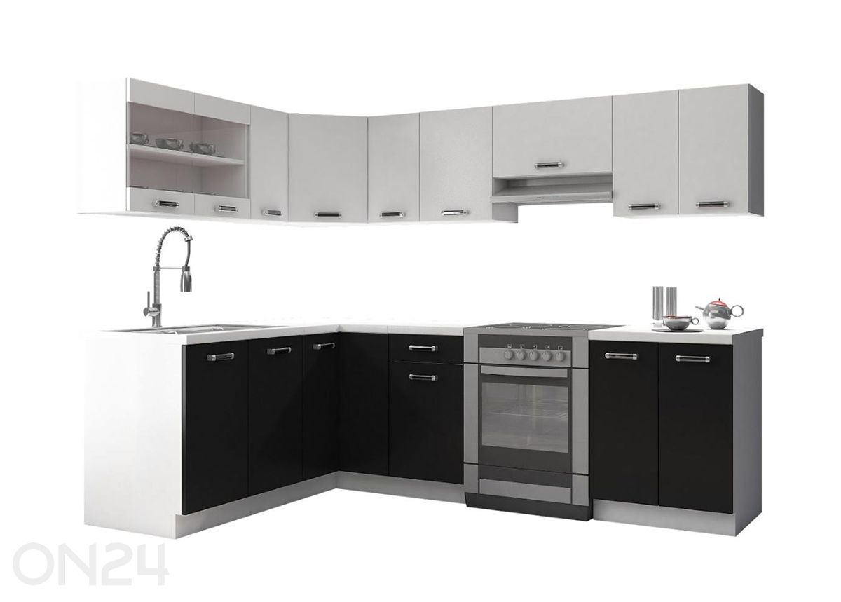 Köögimööbel Omega III + LED suurendatud