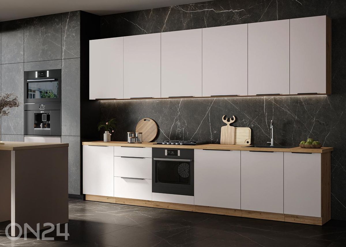 Köögimööbel Solea II 330 cm + LED suurendatud