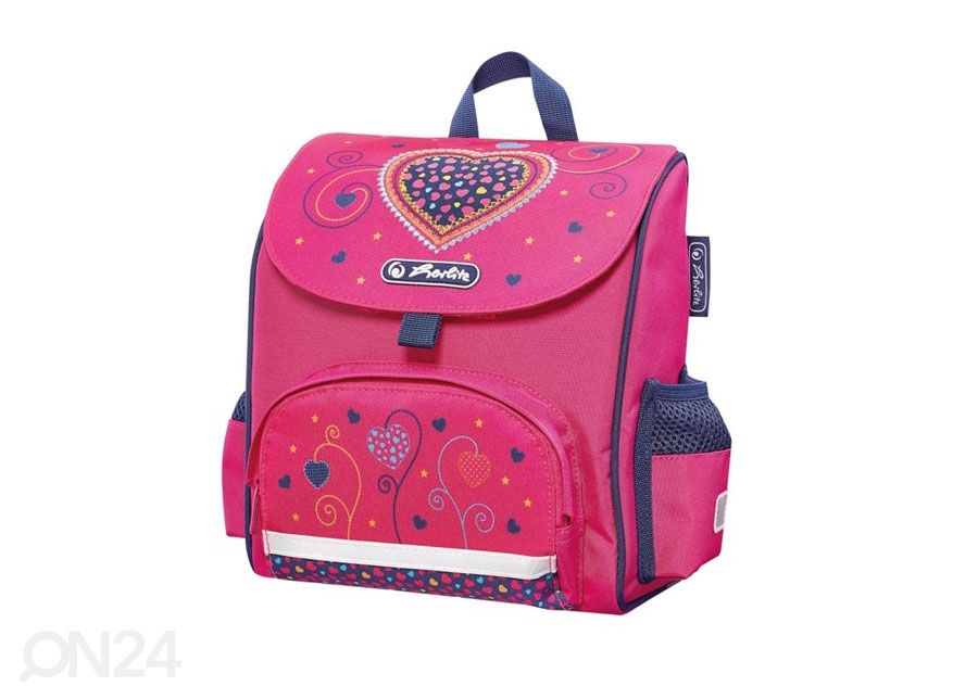 Koolikott Herlitz Mini softbag Pink Hearts suurendatud