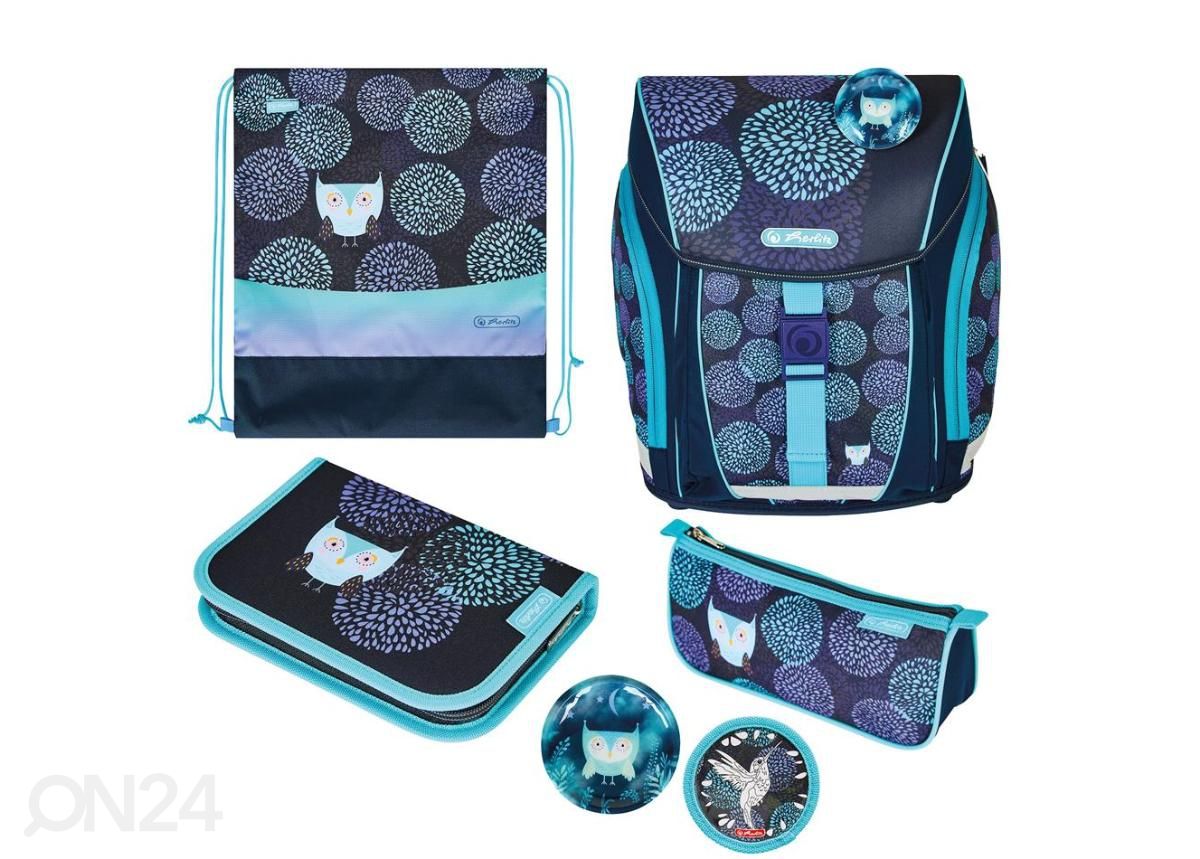 Koolikott-ranits Filolight Plus Flower Owl suurendatud