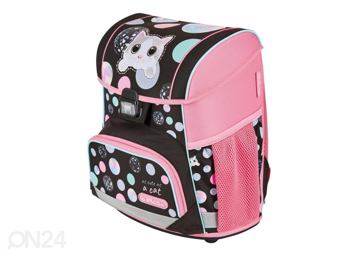 Koolikott-ranits Herlitz Loop Cute Cat 16 L suurendatud