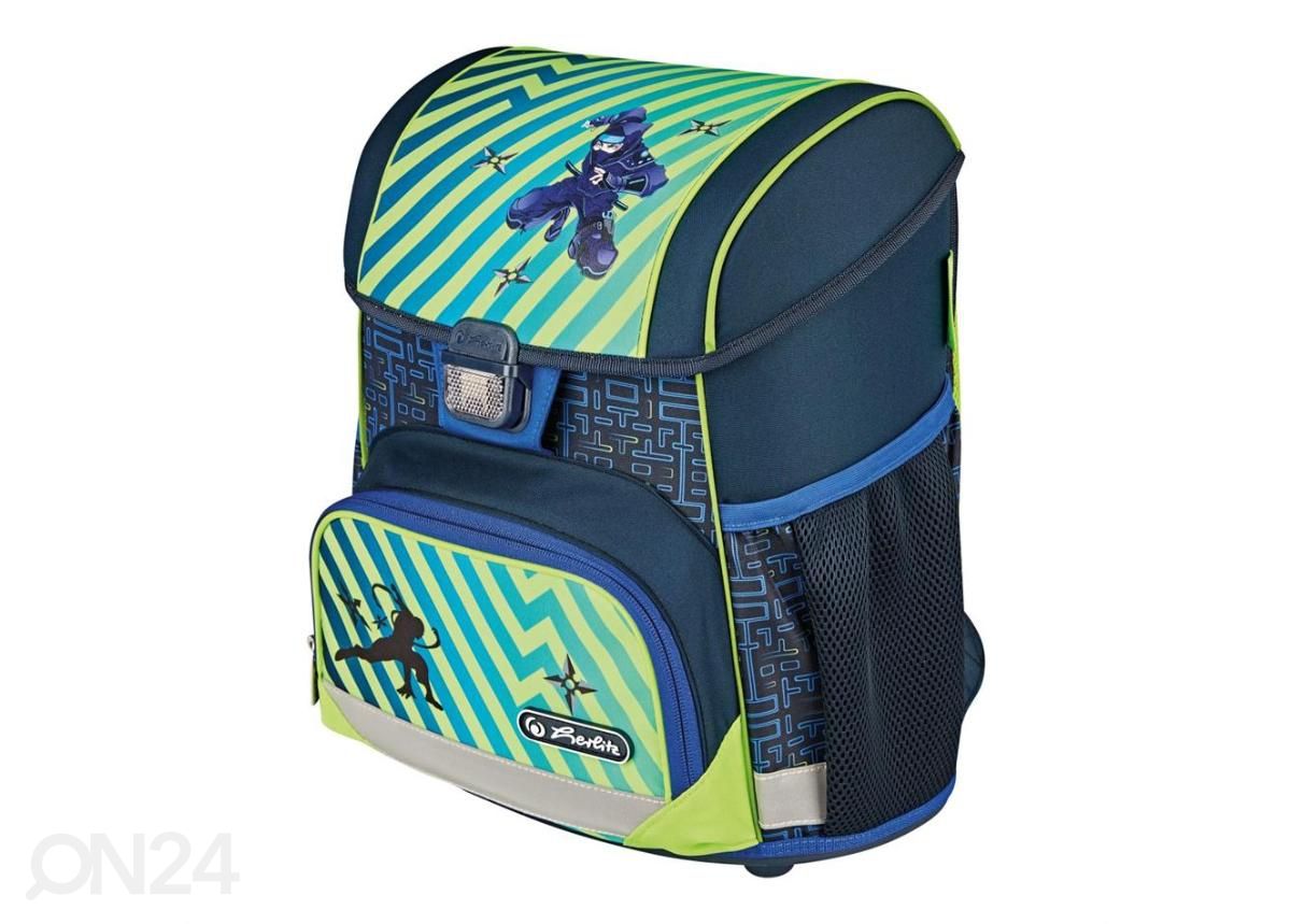 Koolikott-ranits Herlitz Loop Funky Ninja 16 L suurendatud