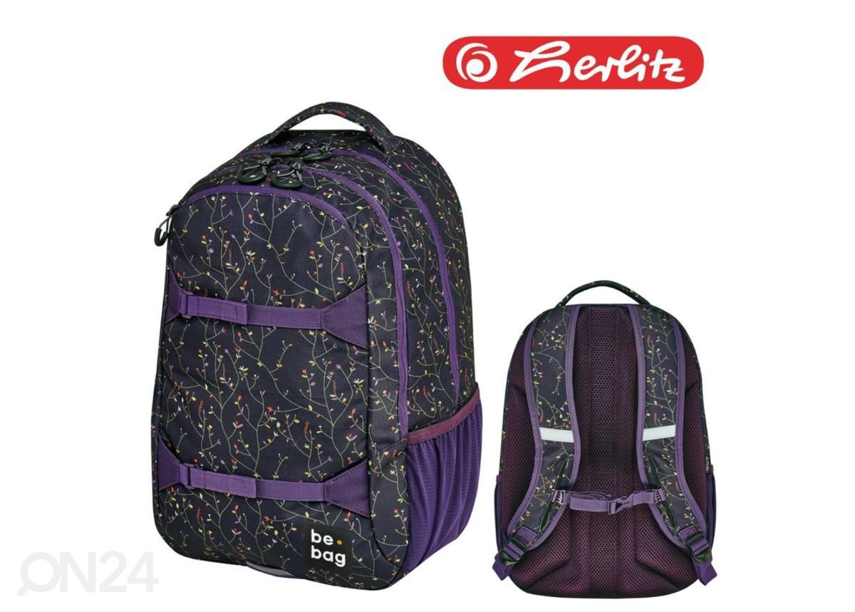 Koolikott-seljakott Be Bag Be Explorer Flower suurendatud