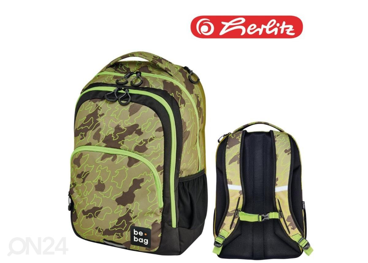 Koolikott-seljakott Be Bag Be Ready Camo suurendatud