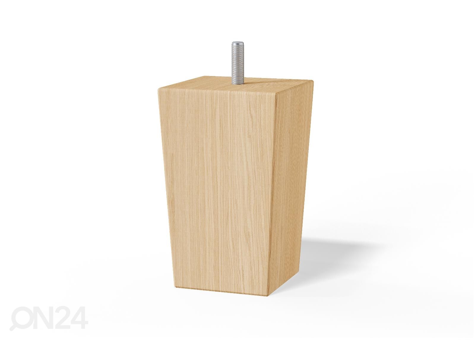 Koonus puitjalad h12 cm, 4 tk suurendatud