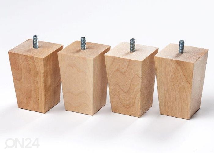 Koonusjalgade komplekt keermega 12 cm suurendatud
