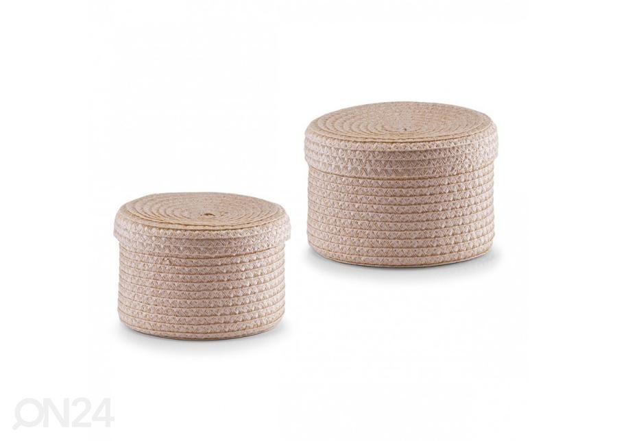 Korvide komplekt, 2 tk, naturaalne suurendatud