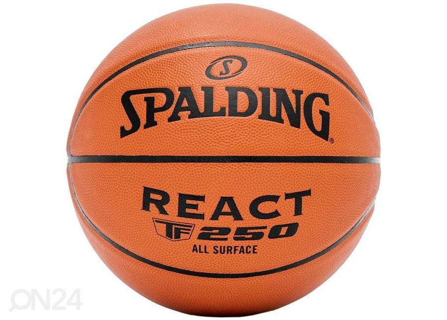 Korvpall Spalding React TF-250 suurus 7 suurendatud