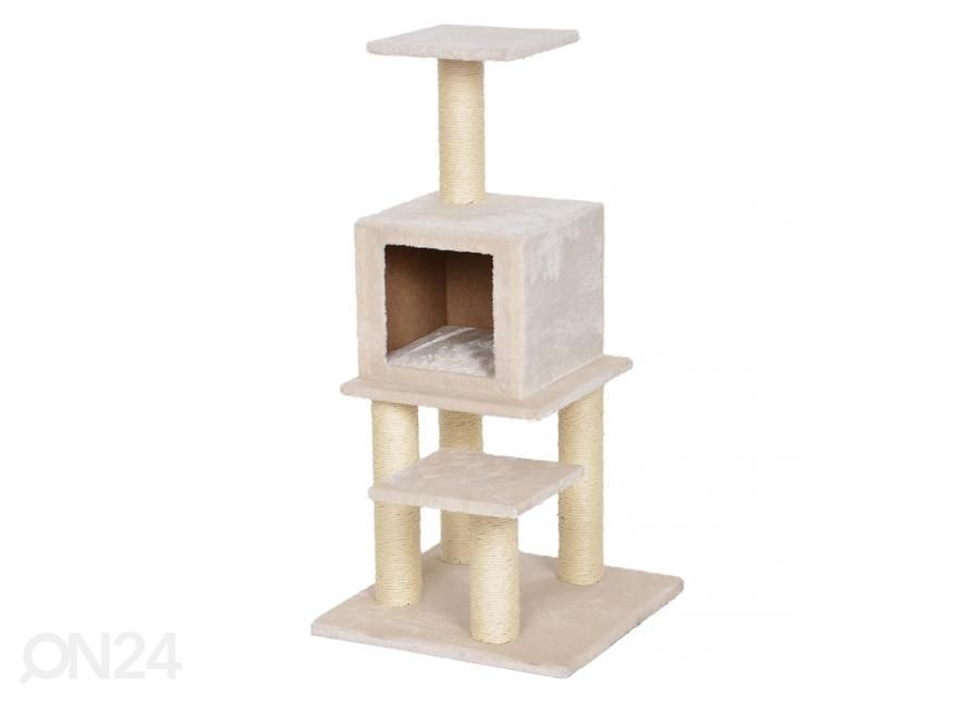 Kraapimispost Angele 45x45x91 cm beež suurendatud