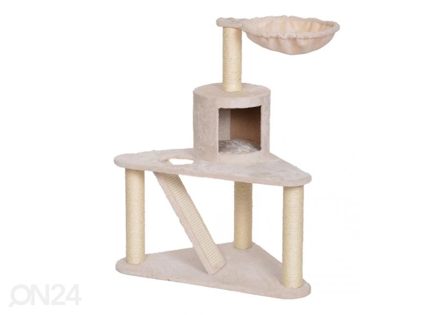 Kraapimispost Axelle 60x60x97,5 cm beež suurendatud