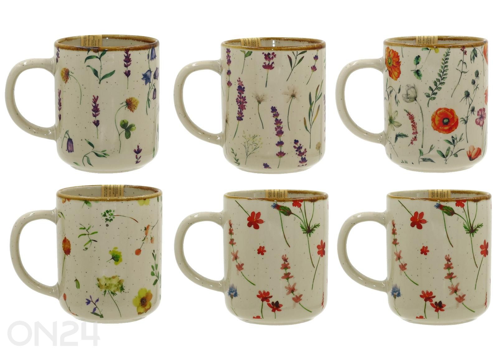 Kruus Belle 400 ml, 6 tk, valik suurendatud