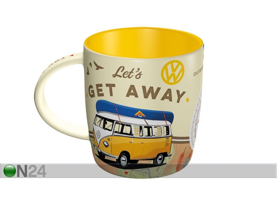 Kruus VW Bulli Let's Get Away suurendatud