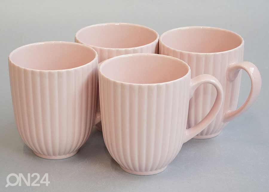 Kruuside komplekt Daisy 4 tk, roosa suurendatud