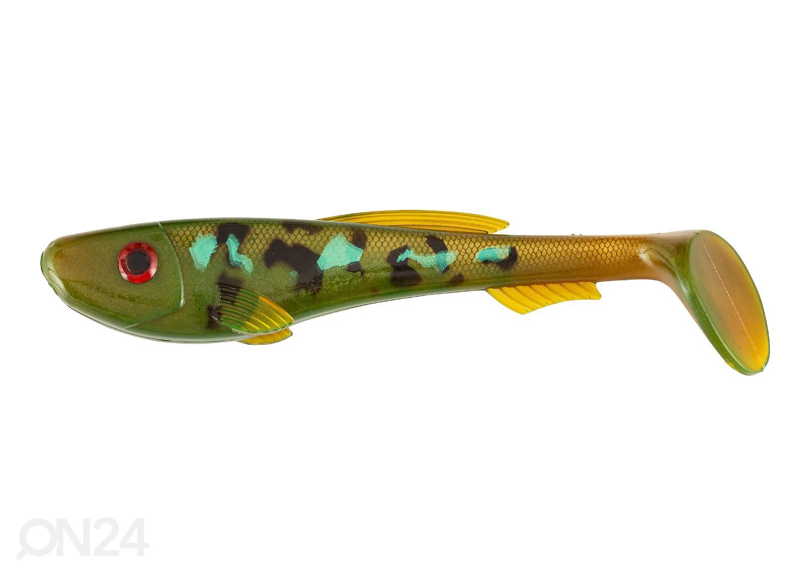 Kummikala haugi püügiks Abu Garcia Beast Paddle Tail 17 cm suurendatud