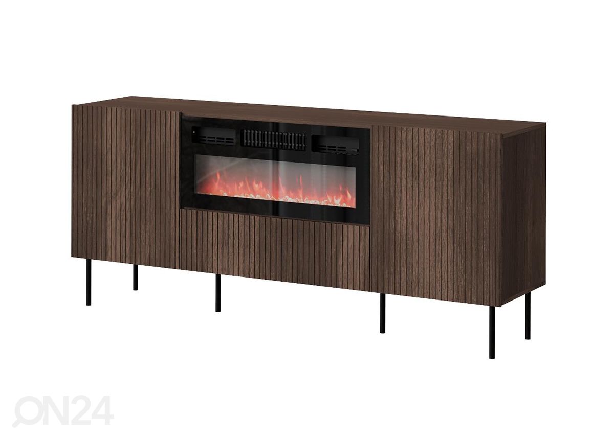 Kummut 180 cm + elektrikamin suurendatud