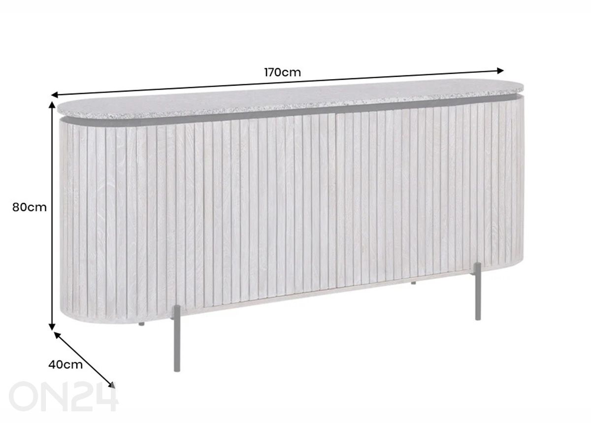 Kummut Adlon suurendatud mõõdud