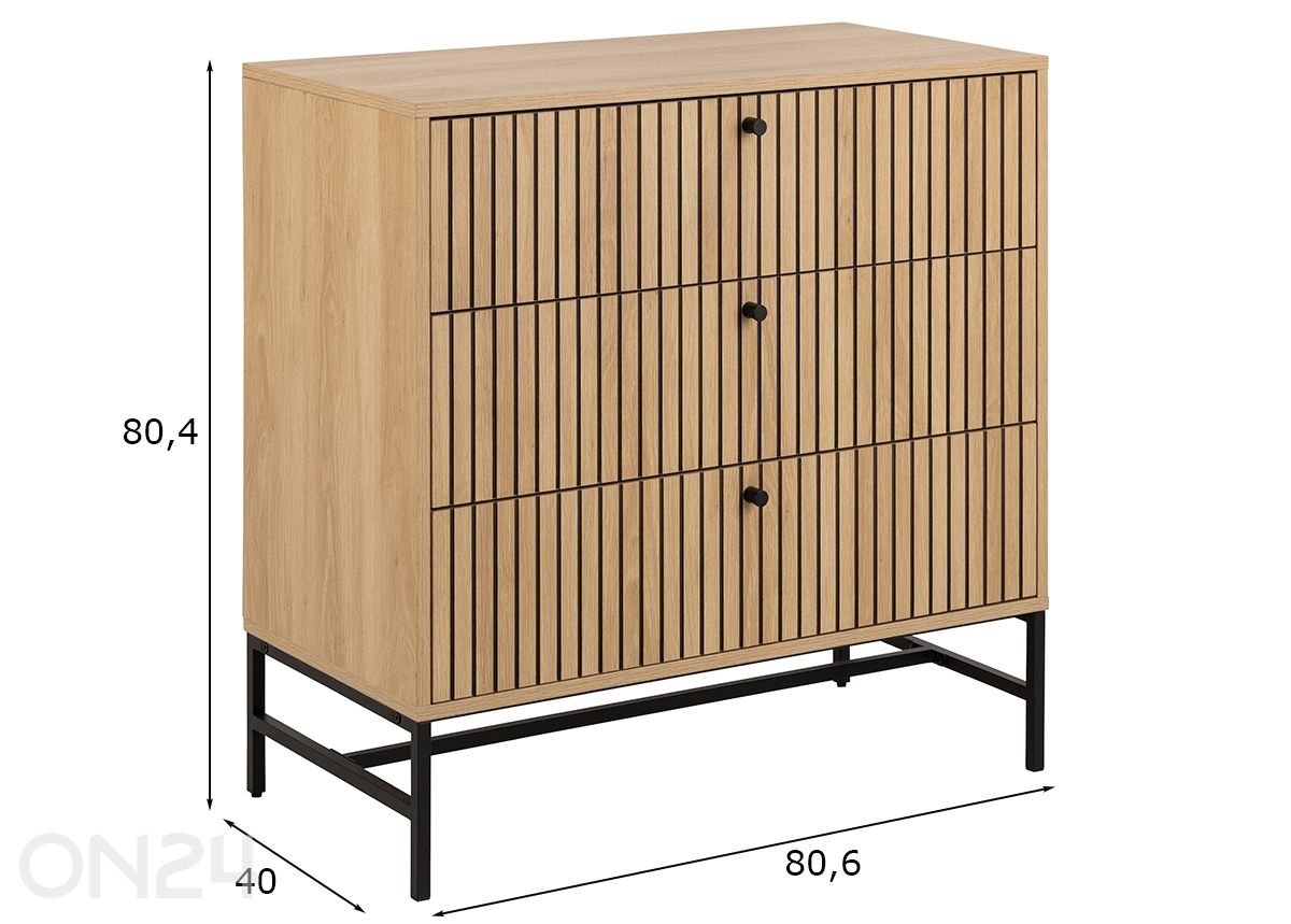 Kummut Albany suurendatud mõõdud