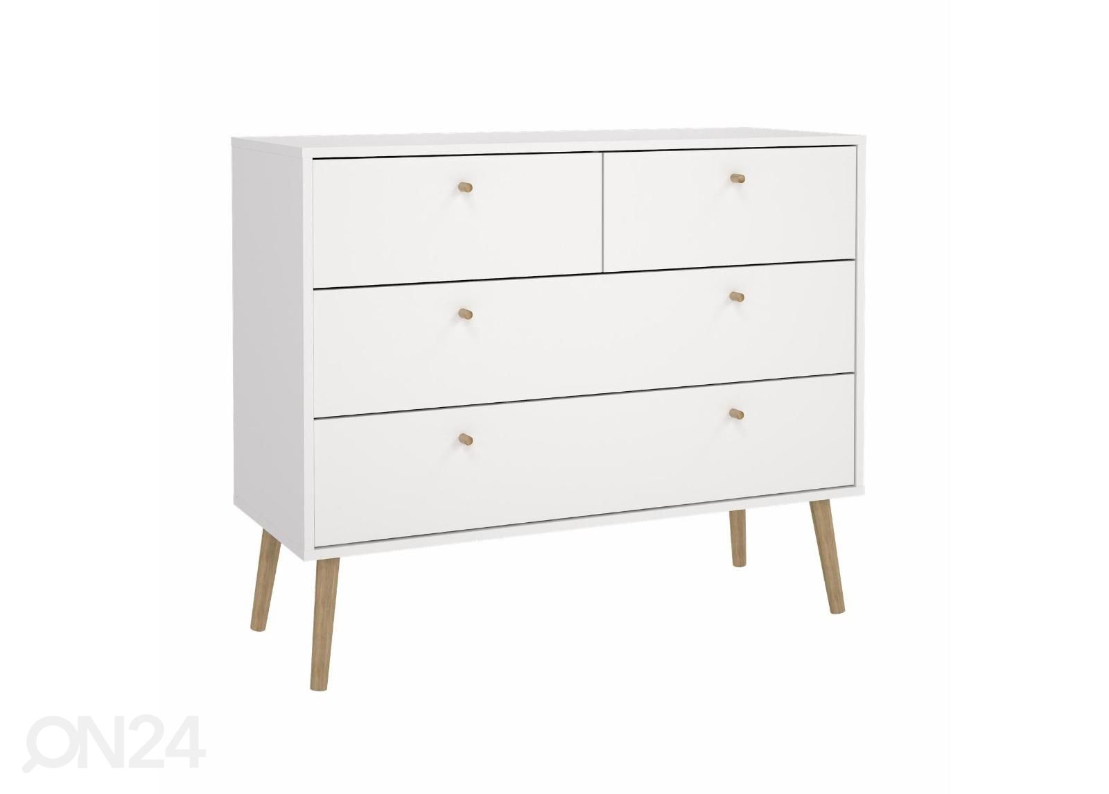 Kummut Bodo 99 cm, valge suurendatud