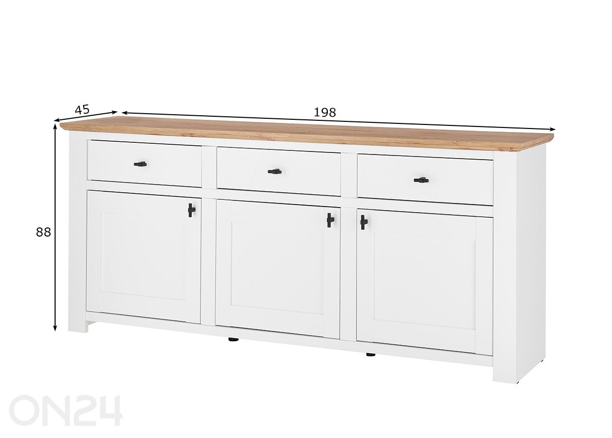 Kummut Bristol suurendatud mõõdud