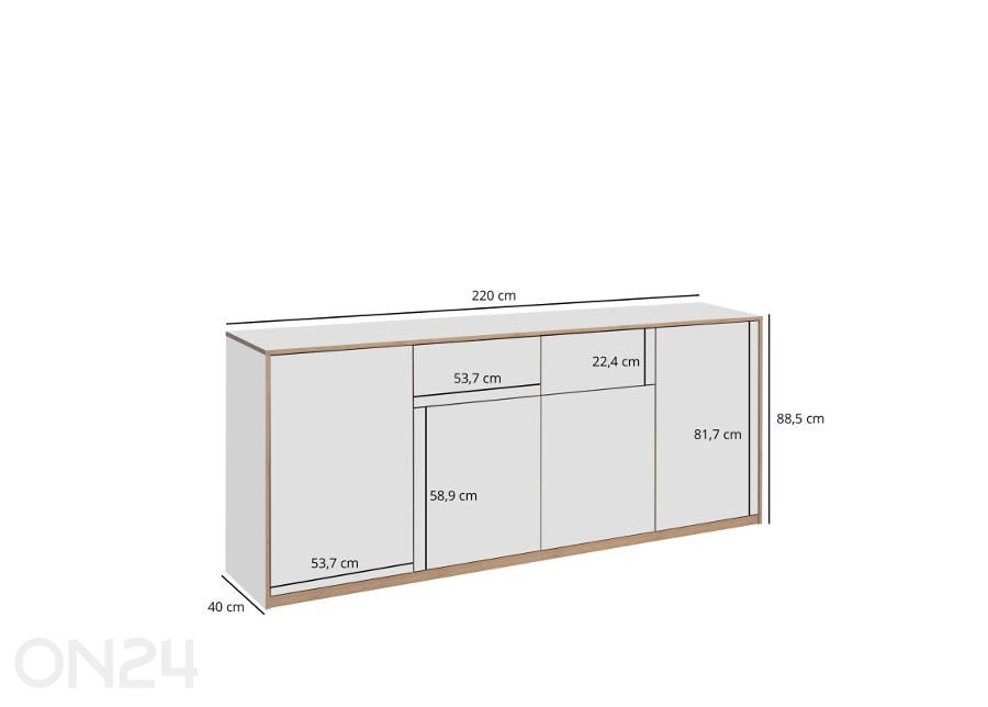 Kummut Complex suurendatud mõõdud