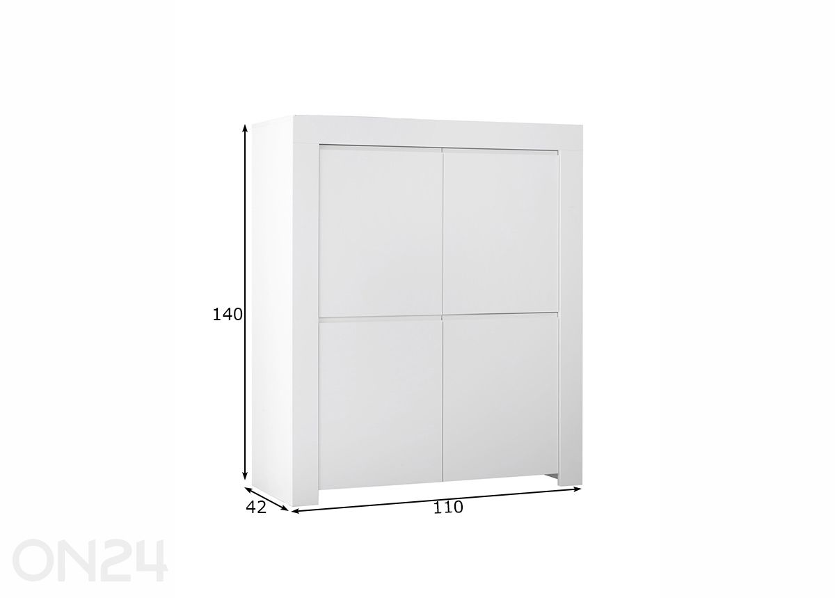 Kummut Firenze suurendatud mõõdud