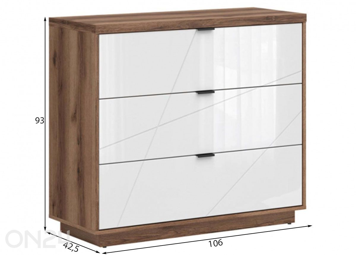 Kummut Forn suurendatud mõõdud