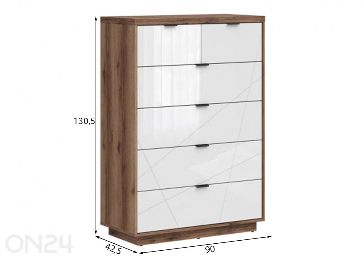 Kummut Forn suurendatud mõõdud