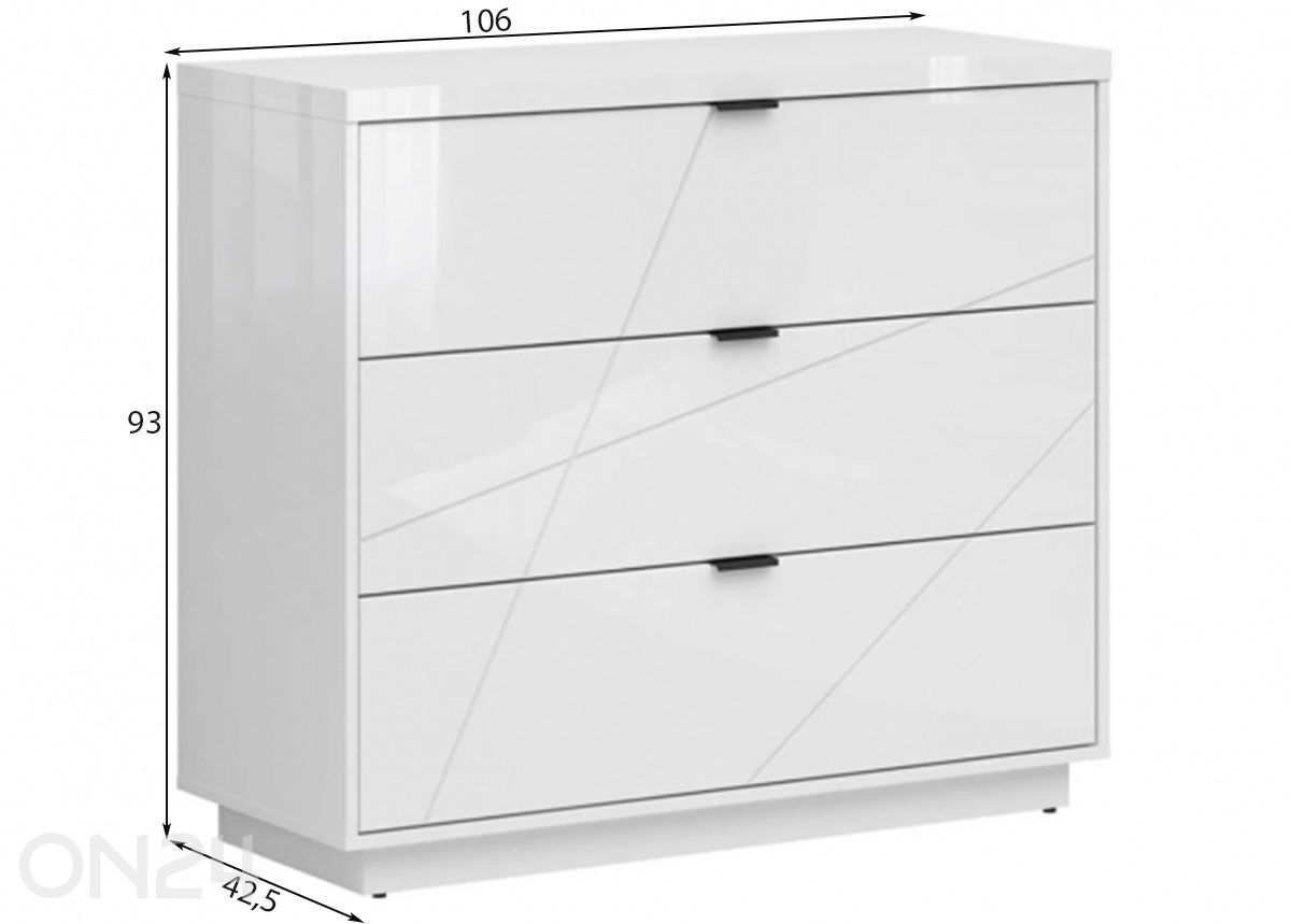 Kummut Forn suurendatud mõõdud