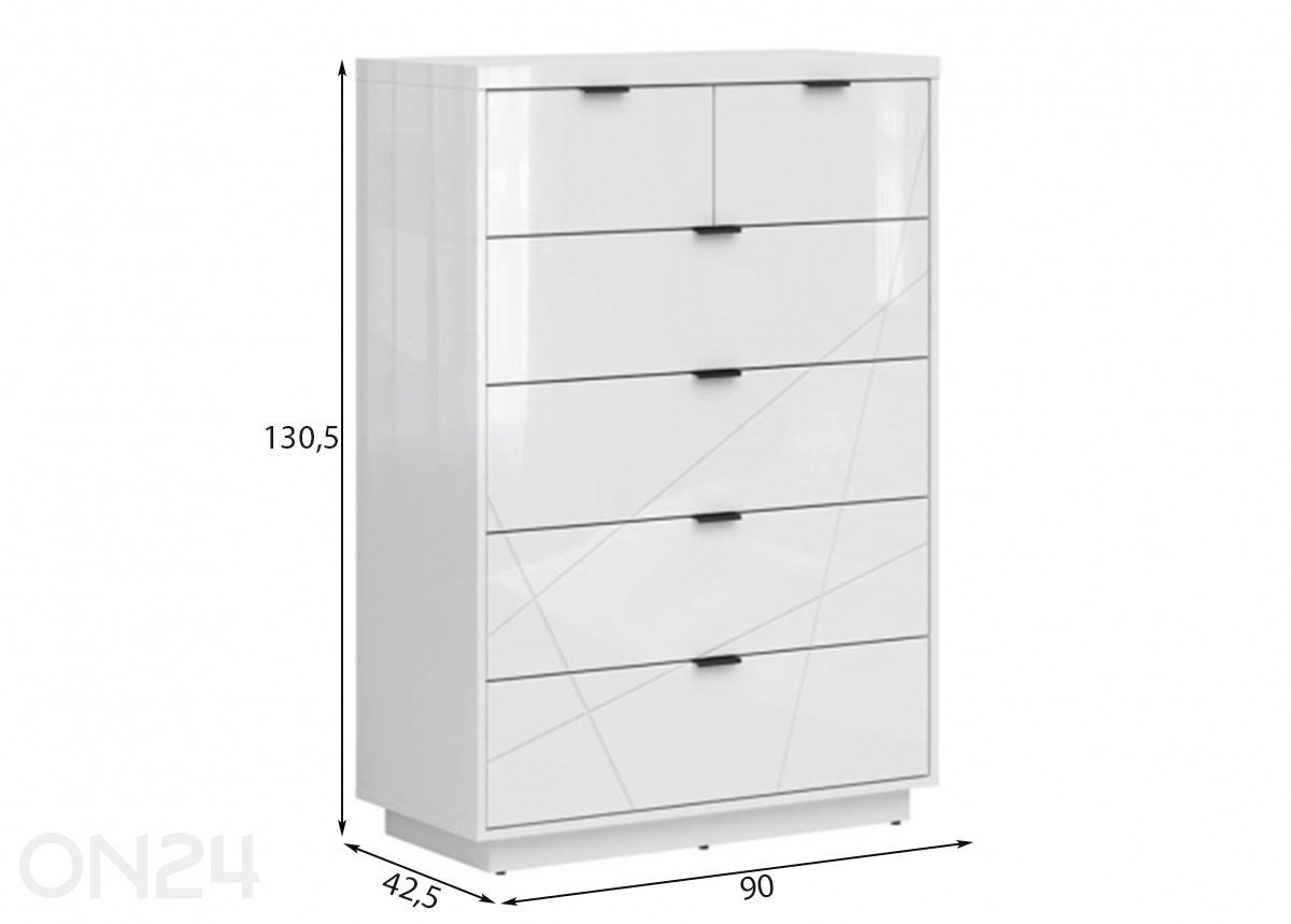 Kummut Forn suurendatud mõõdud