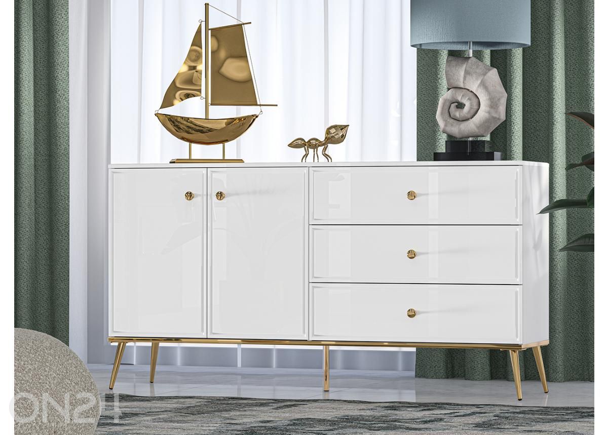 Kummut Gloss 160 cm suurendatud