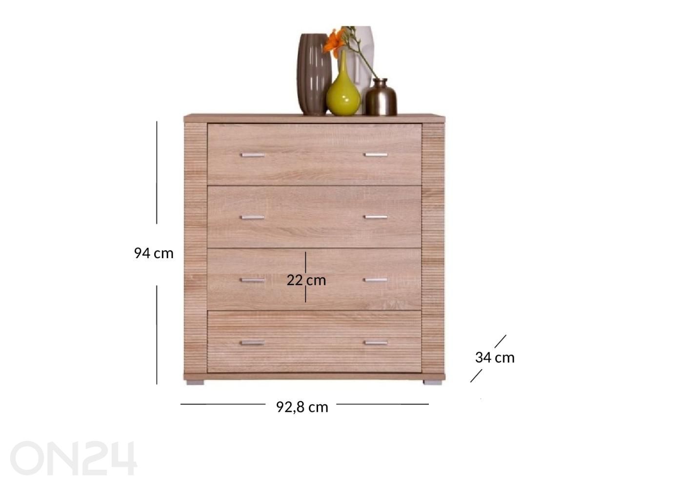 Kummut Gress suurendatud mõõdud