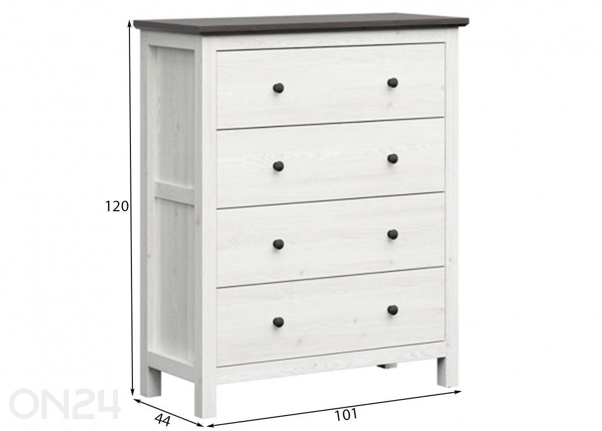 Kummut Hesen suurendatud mõõdud