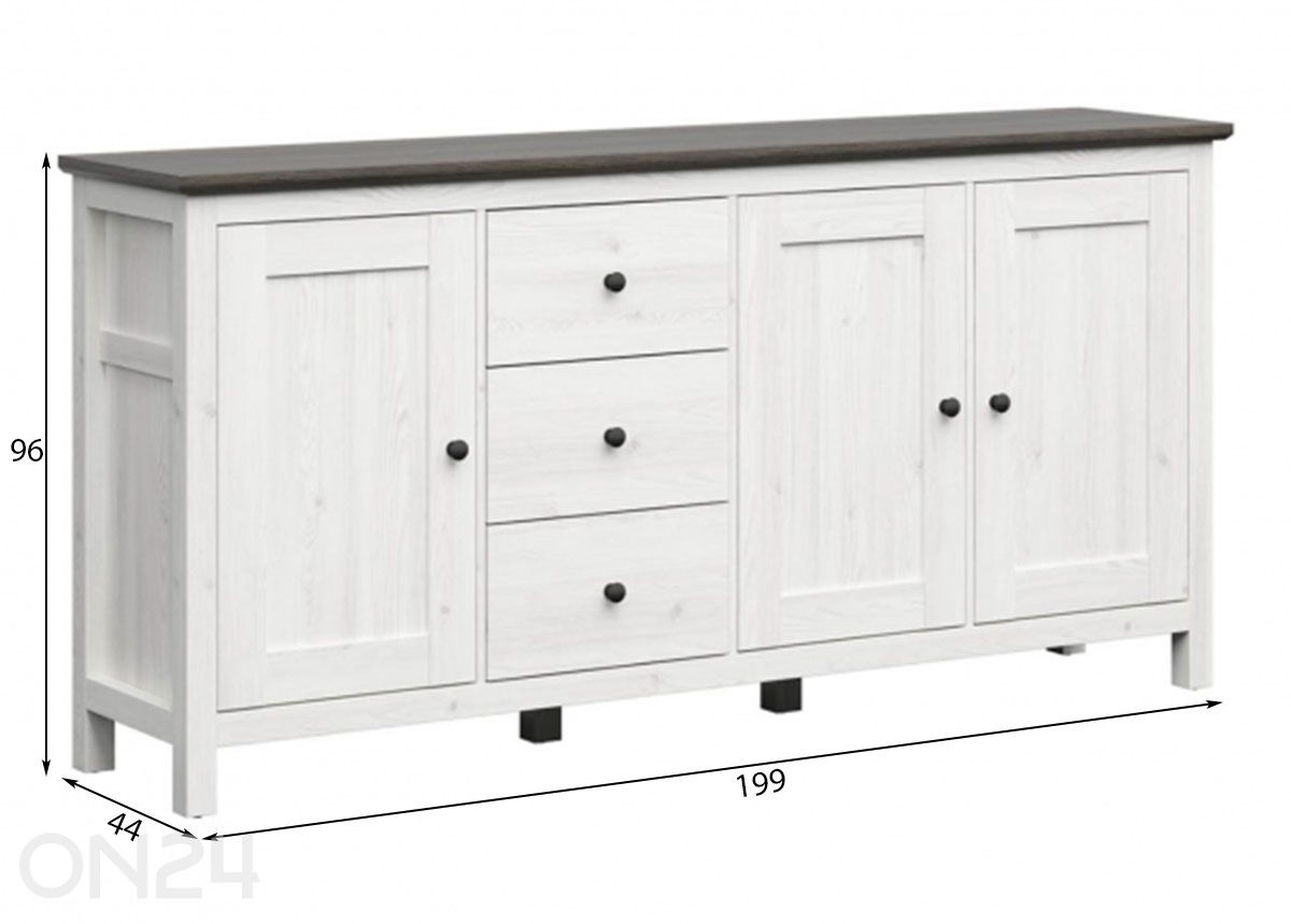 Kummut Hesen suurendatud mõõdud