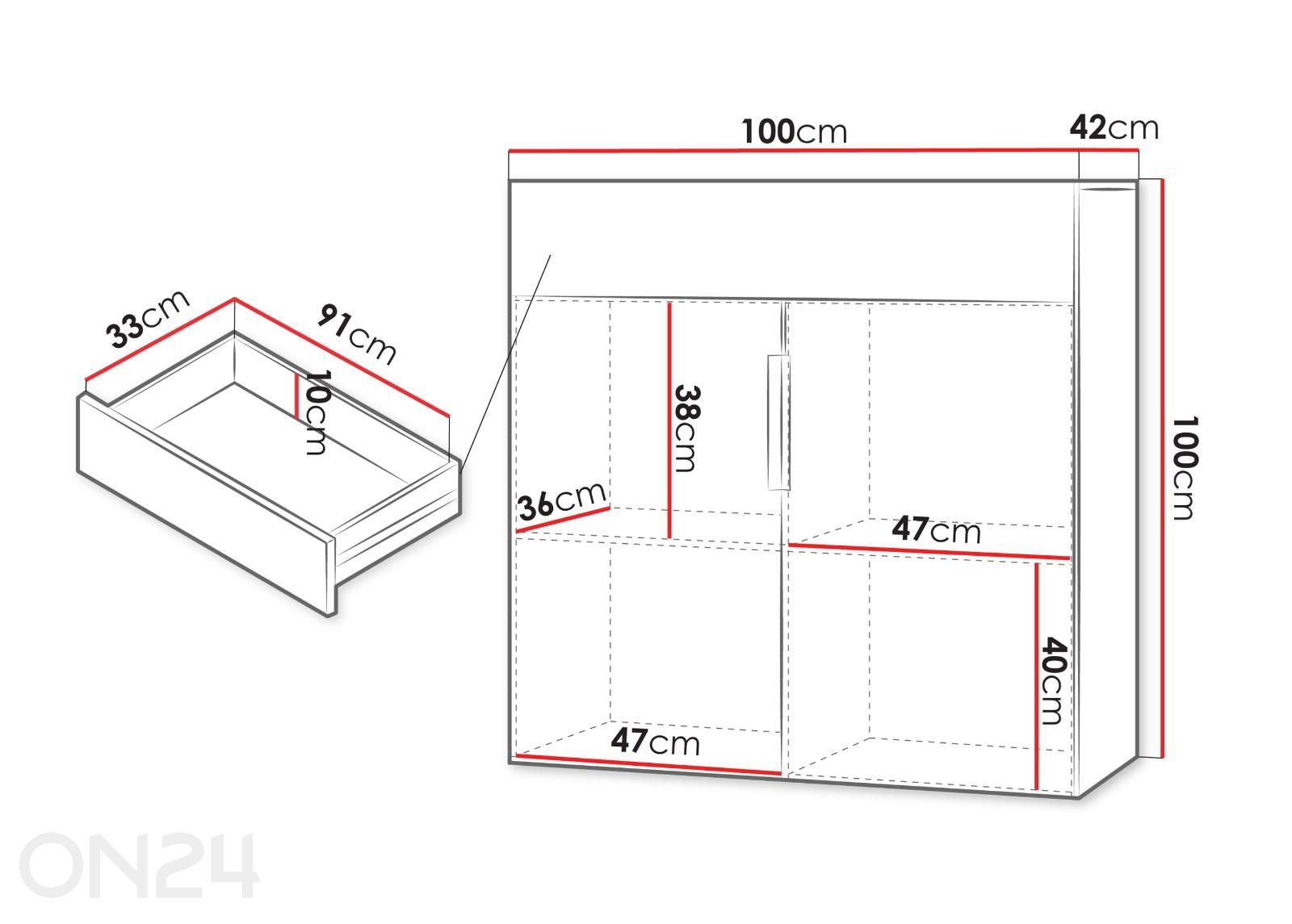 Kummut Kerkin suurendatud mõõdud