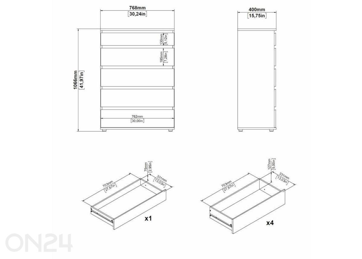Kummut Nova 5s suurendatud mõõdud
