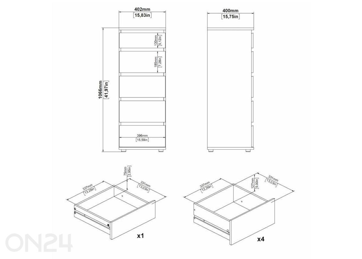 Kummut Nova 5s suurendatud mõõdud