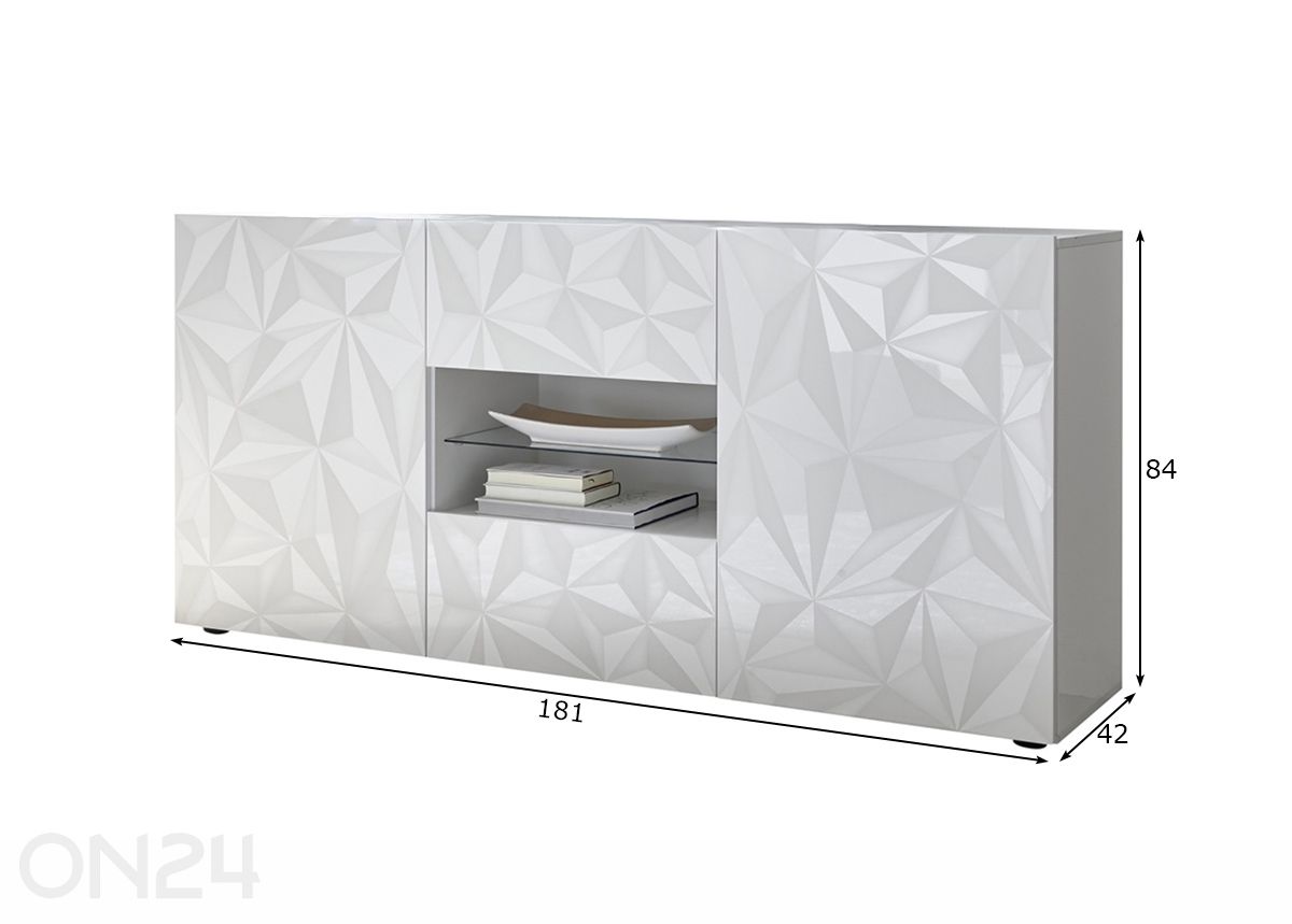 Kummut Prisma suurendatud mõõdud