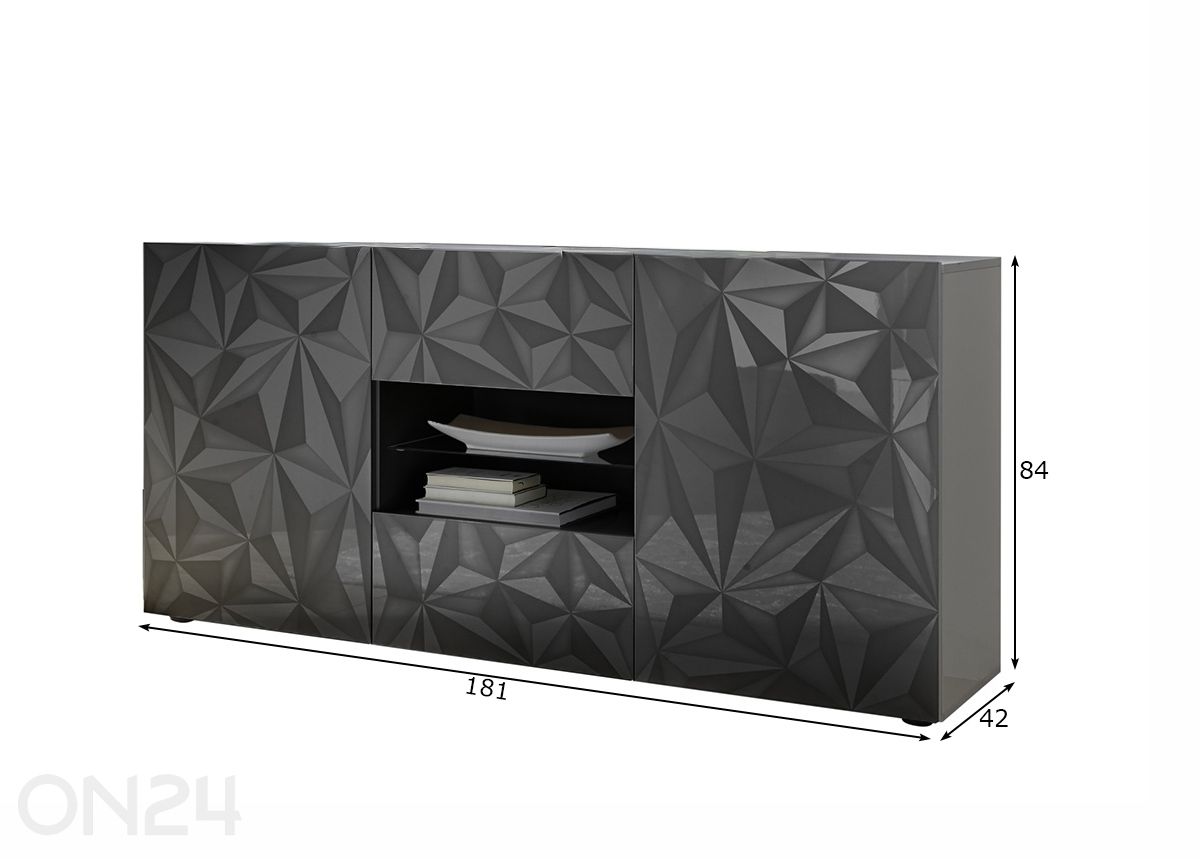 Kummut Prisma suurendatud mõõdud