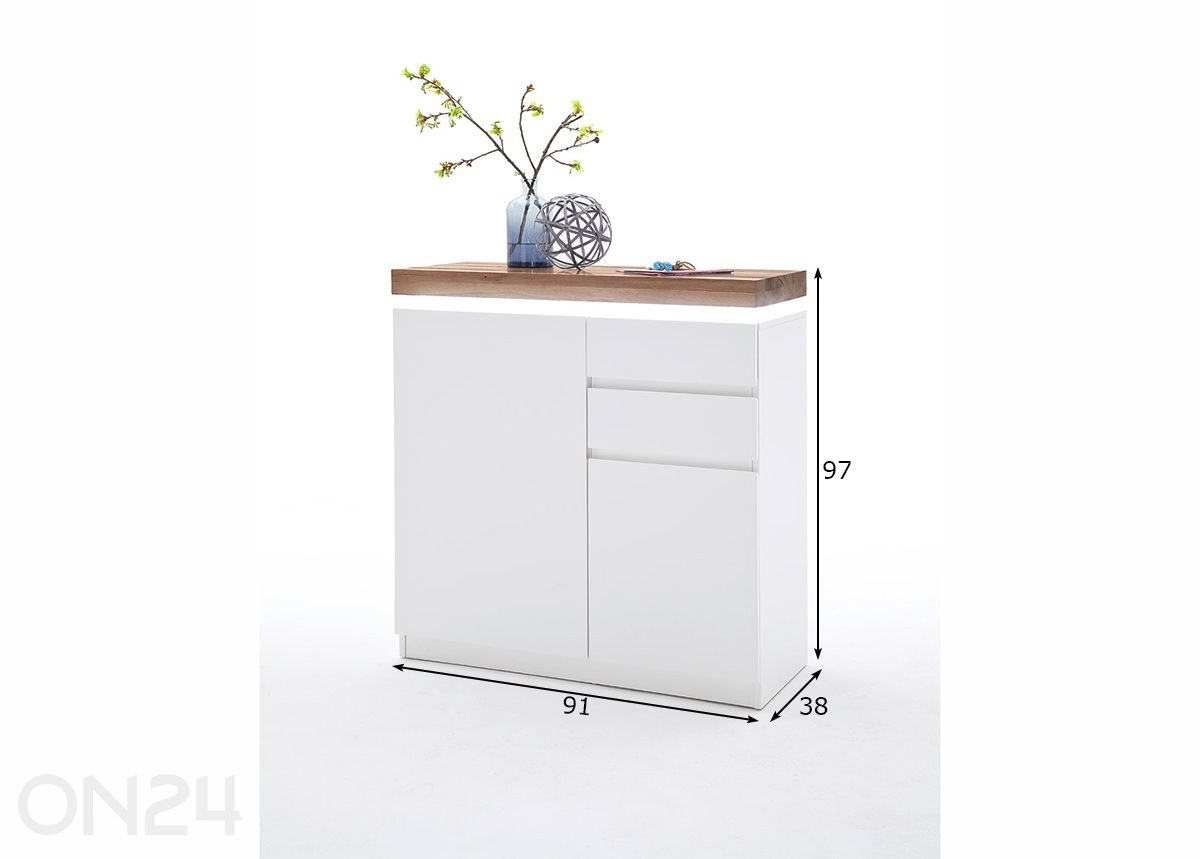 Kummut Romina suurendatud mõõdud