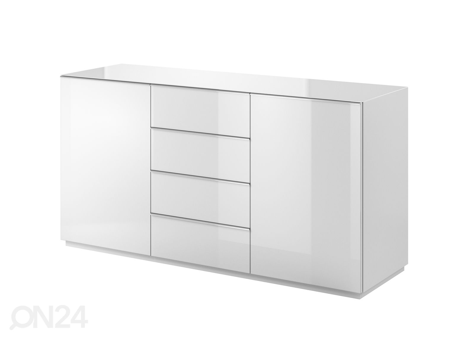 Kummut valge 160 cm suurendatud