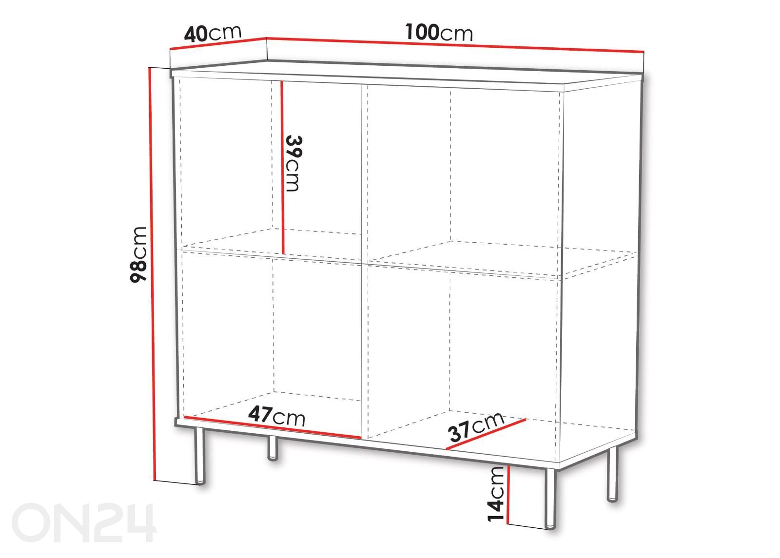 Kumut Leo suurendatud mõõdud