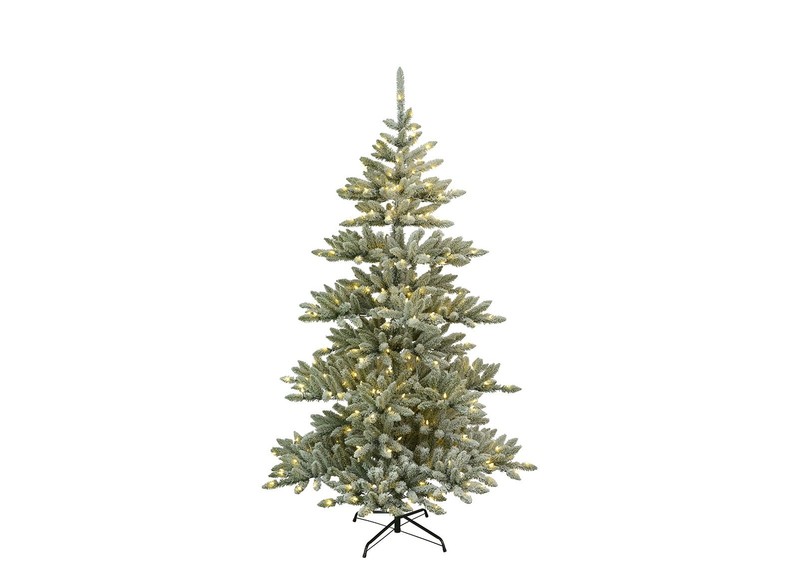 Kunstkuusk LED tulede ja lumega Arvika 210 cm suurendatud