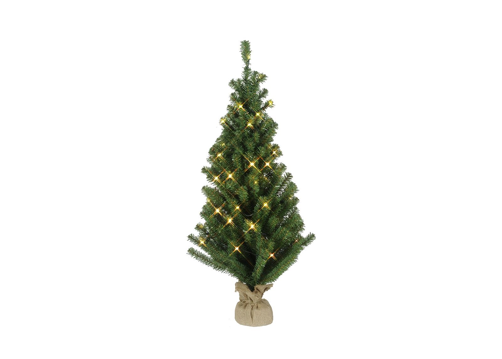 Kunstkuusk Toppy LED tuledega 90 cm suurendatud