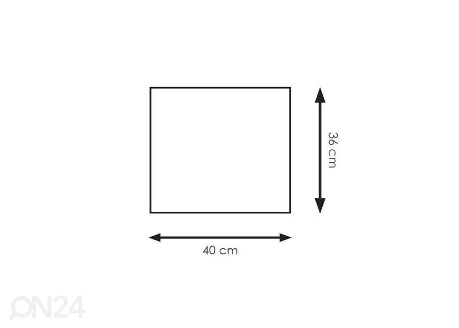 Küpsetusmatt 40x36 cm Tescoma Delicia suurendatud mõõdud