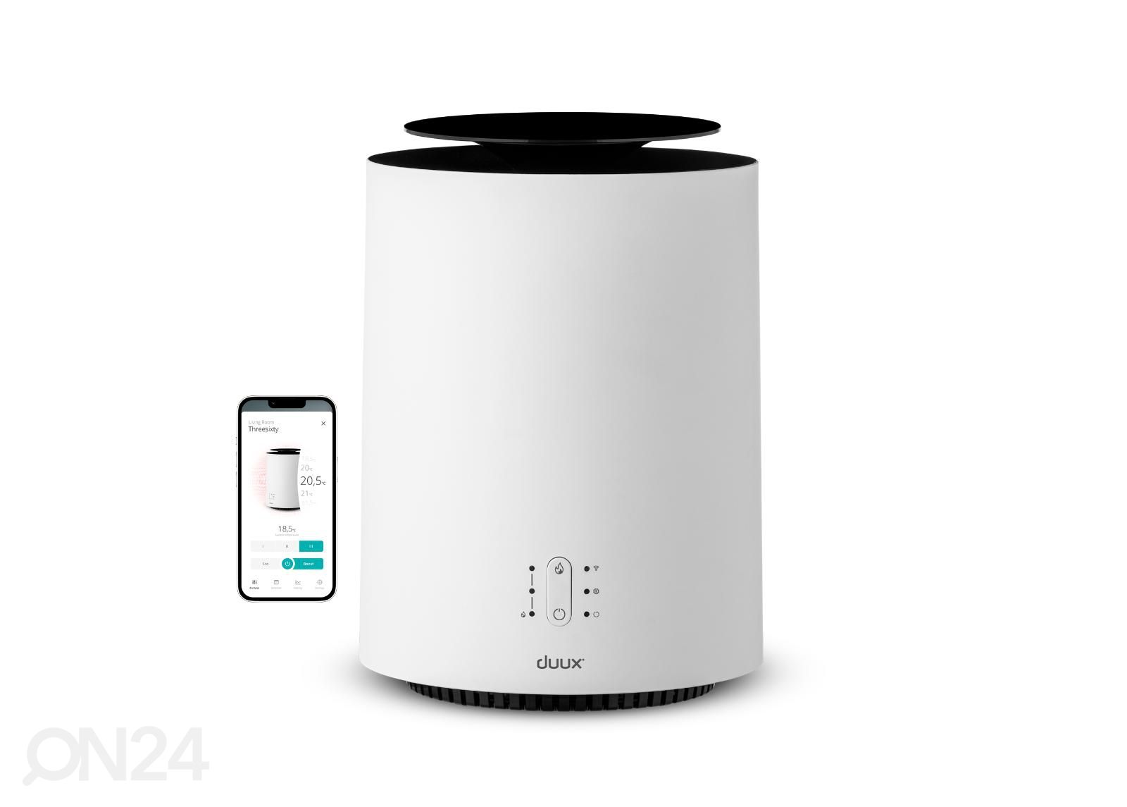 Kütteseade Duux Threesixty Smart Fan + Heater DXCH08, valge suurendatud