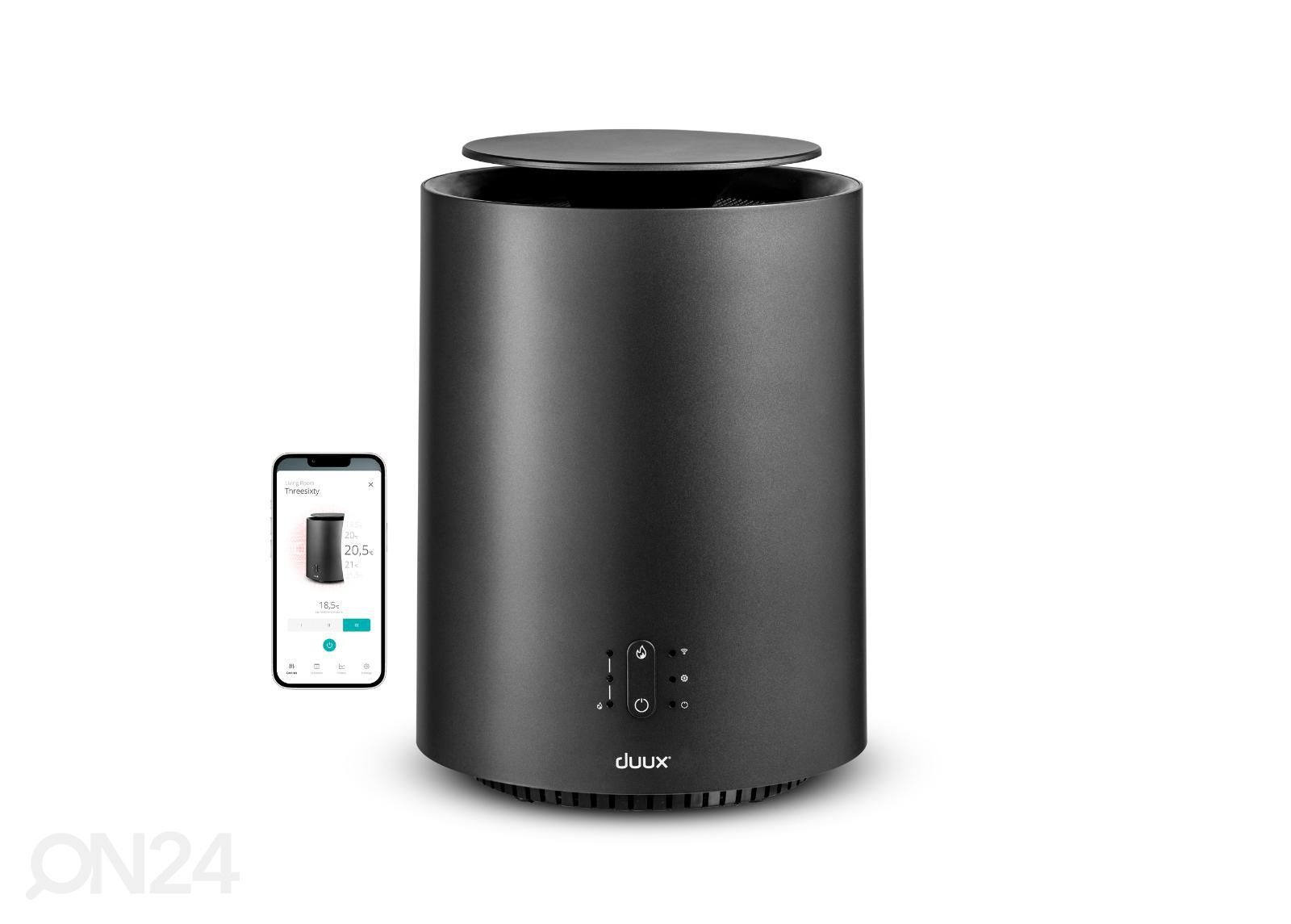 Kütteseade Duux Threesixty Smart Fan + Heater DXCH09, hall suurendatud