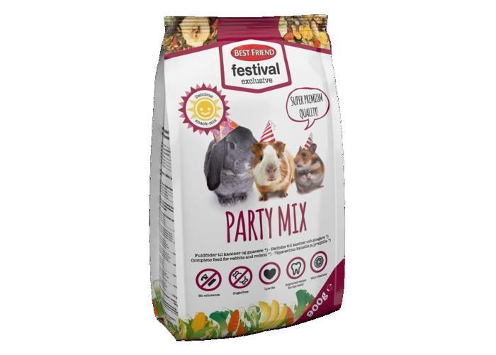 Küüliku/näriliste täissööt festival excl.party mix 900 g suurendatud