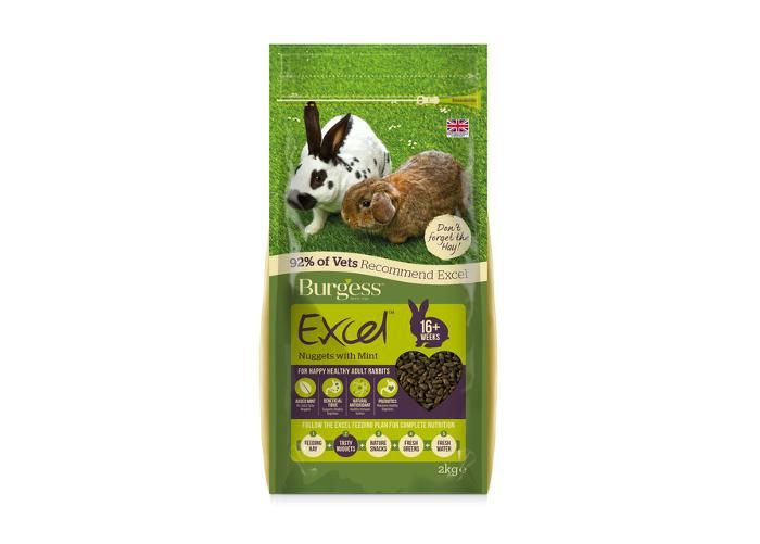 Küüliku täissööt mint 2 kg suurendatud