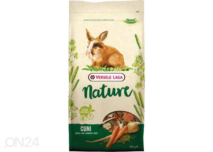 Küüliku täissööt nature 700g suurendatud
